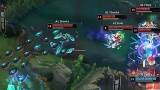 这太不科学了！ Puff 被踢出局，节奏失控。老贼和炮台爆炸，皇家蓝队率先拿到赛点