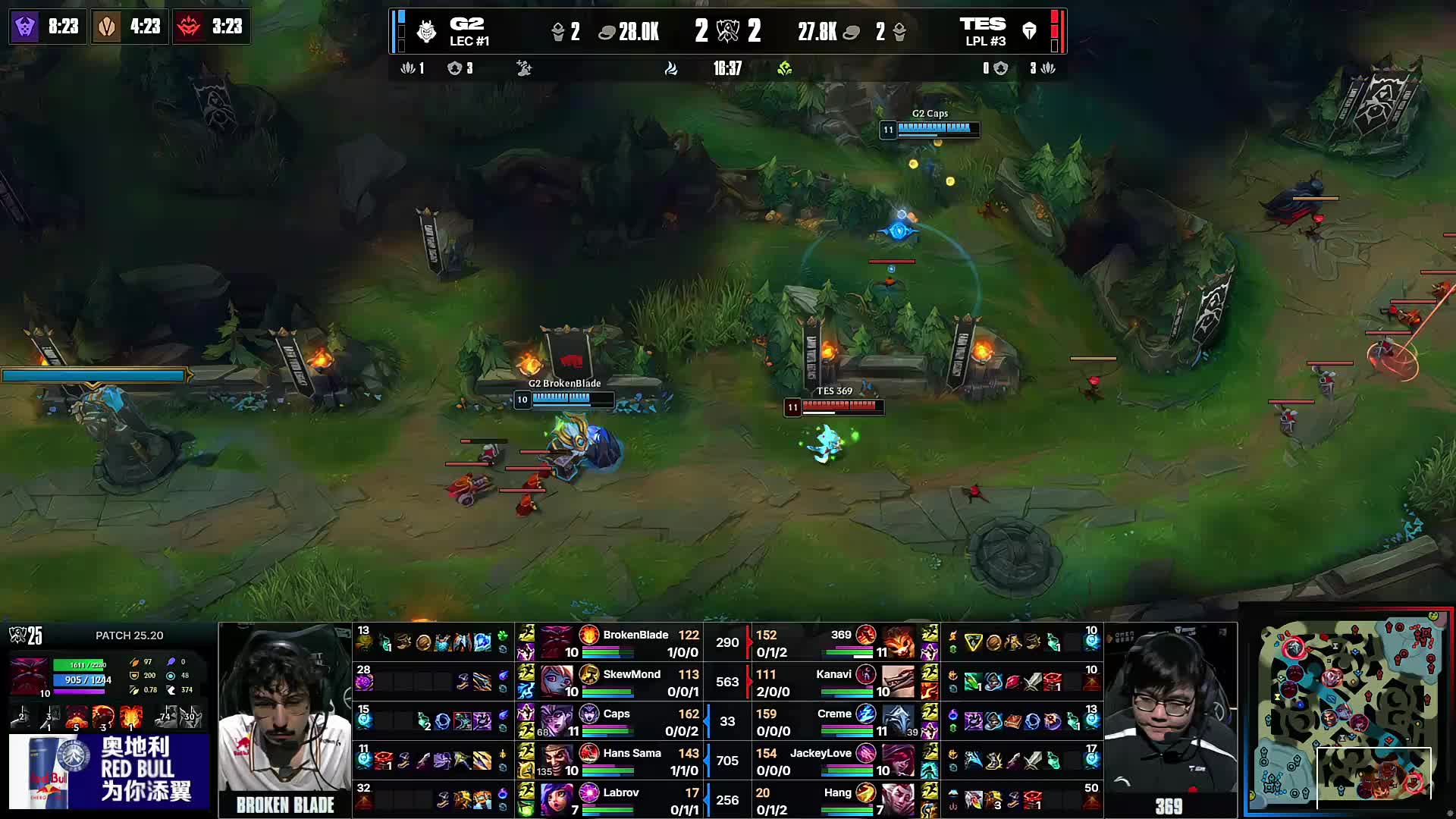 赛后群访Bin：我觉得Ale选手打得挺好的 希望能在季后赛再交手